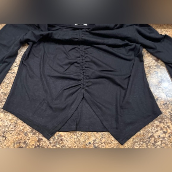 NWT Stylish Ruched Roll Sleeve Tunic - Picture 11 of 13